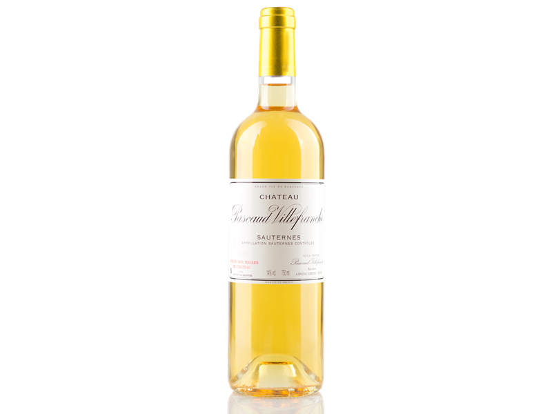 Chateau Pascaud Villefranche Sauternes 2011 0,75L