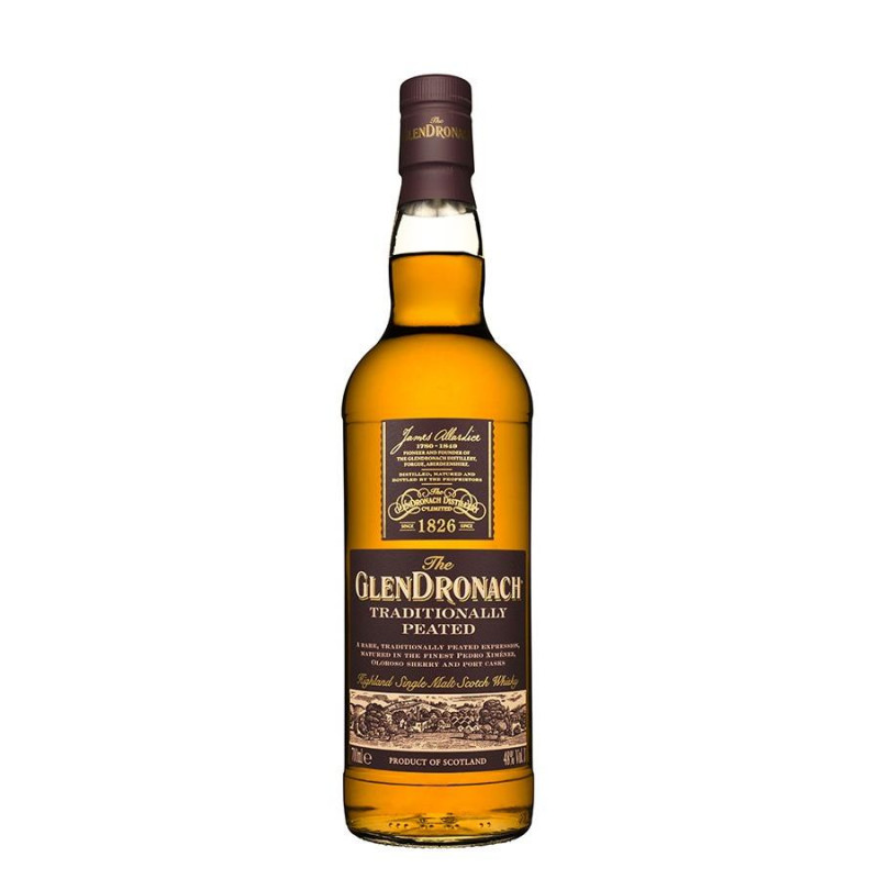 Scotch Whisky Glendronach Traditionally Peated Single Malt 48%