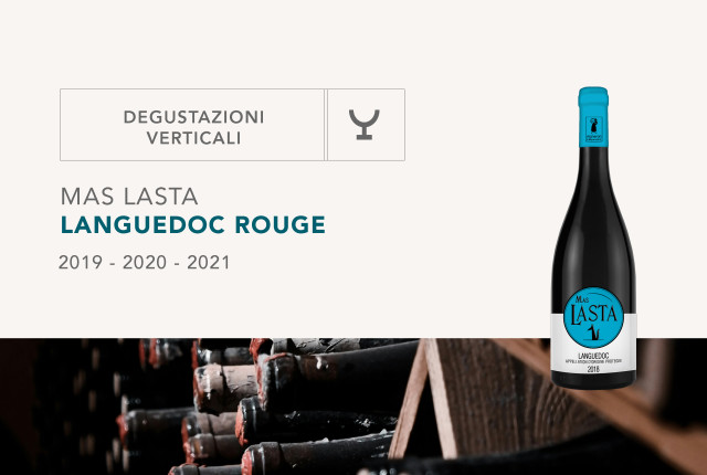 SOLD OUT - Verticale Languedoc Rouge Mas Lasta 2019 - 2020 - 2021
