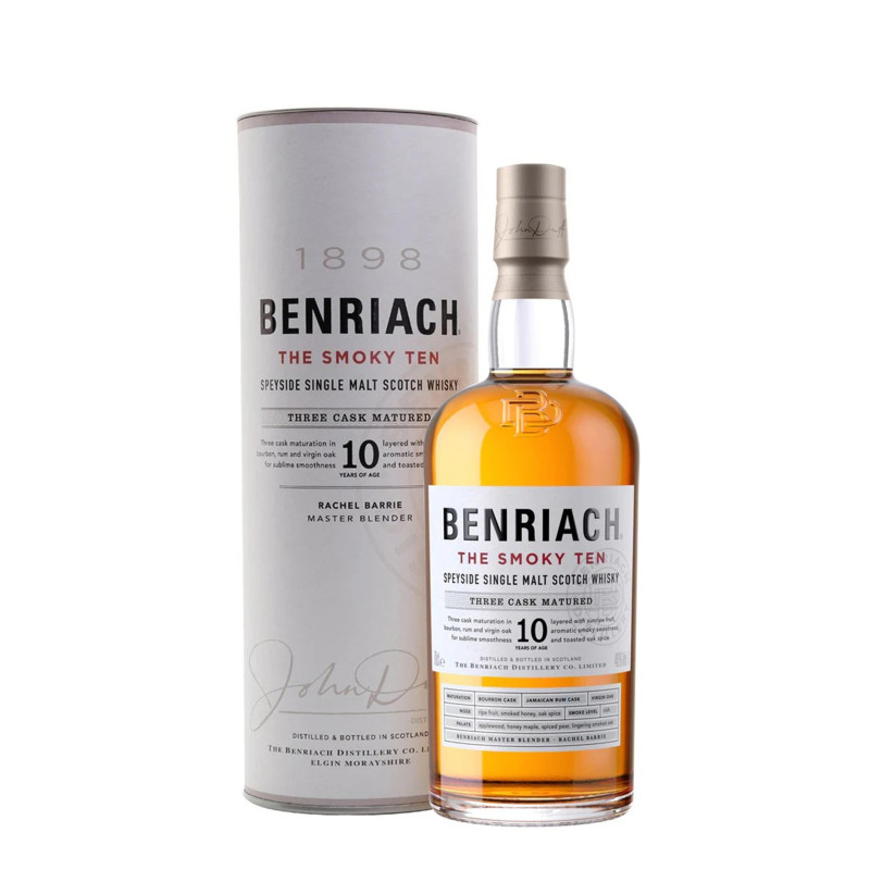 Benriach Single Malt Scotch Whisky The Smoky Ten 10YO 46° 0,7L