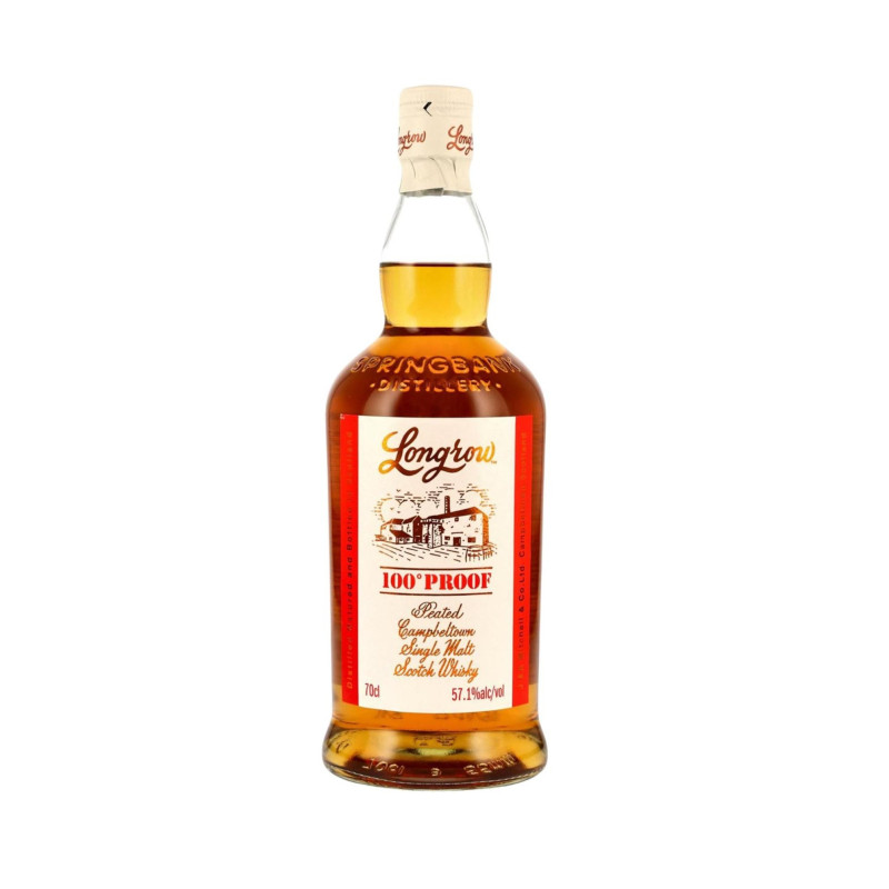 SPRINGBANK SCOTCH WHISKY SINGLE MALT LONGROW 100 PROOF 57,1° 0,7L