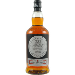 HAZELBURN SCOTCH WHISKY 8YO SHERRY WOOD 48,2&deg; 0,7L
