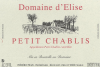 Domaine d'Elise Chablis 2024