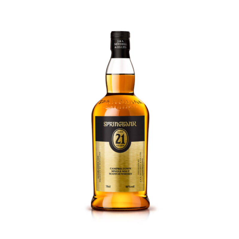 SPRINGBANK SCOTCH WHISKY SINGLE MALT 21Y 46&deg; 0,7L