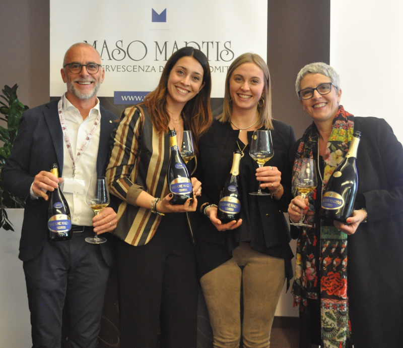 Trentodoc Riserva Ros&eacute; Brut Monsieur Martis 2020