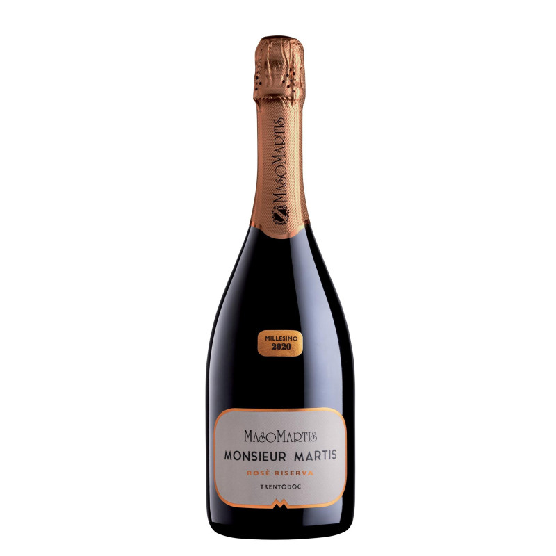 Trentodoc Riserva Ros&eacute; Brut Monsieur Martis 2020